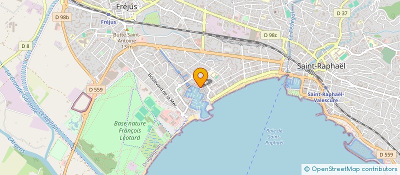 localisation de l'entreprise L'ECAILLER DU PORT à FREJUS