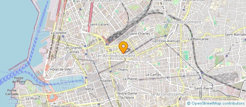 localisation de l'entreprise L'ECAILLER DU SUD à MARSEILLE