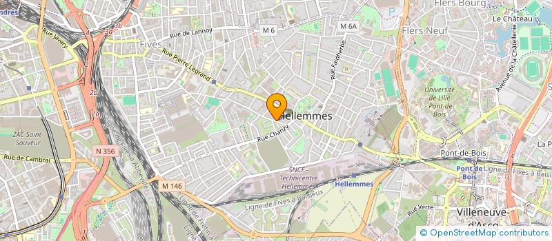 localisation de l'entreprise L'ECART à LILLE