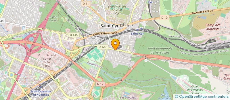 localisation de l'entreprise L'ECCELENZA à SAINT-CYR-L'ECOLE