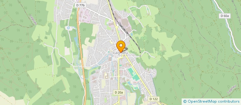 localisation de l'entreprise L'ECEM à LAGNIEU