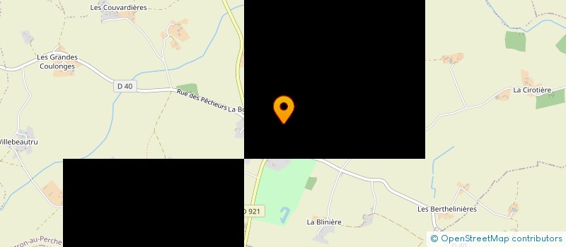 localisation de l'entreprise L'ECHALIER  COUETRON-AU-PERCHE