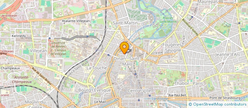 localisation de l'entreprise L'ECHANGEOIR à RENNES