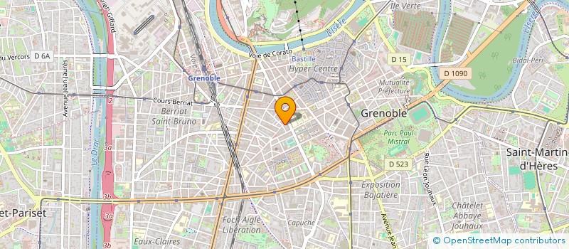 localisation de l'entreprise L ECHANSON à GRENOBLE