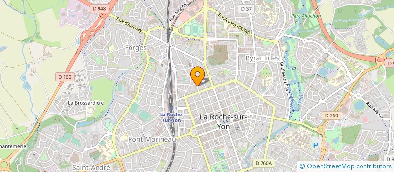 localisation de l'entreprise L'ECHAPPEE BELLE à LA ROCHE-SUR-YON