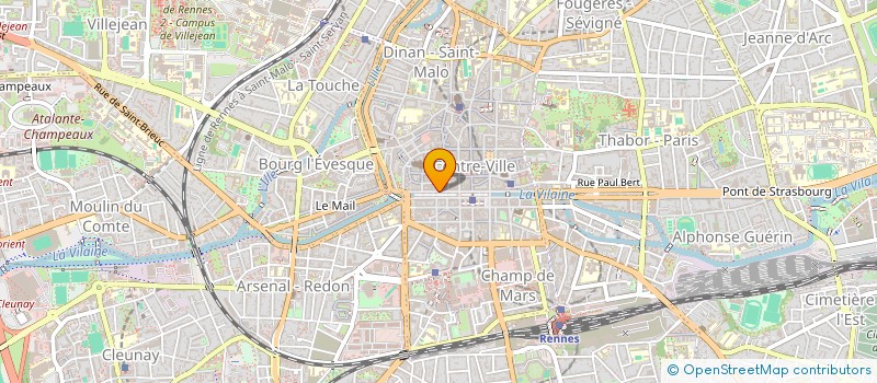 localisation de l'entreprise L'ECHAPPEE BELLE  RENNES