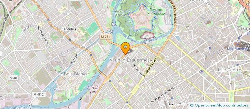 localisation de l'entreprise L'ECHAPPEE BELLE à LILLE