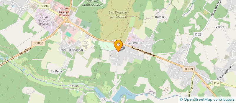 localisation de l'entreprise L'ECHAPPEE BELLE  GARAT