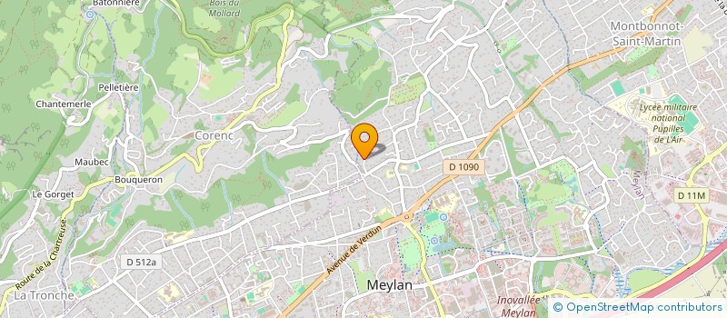 localisation de l'entreprise L'ECHAPPEE BELLE  MEYLAN