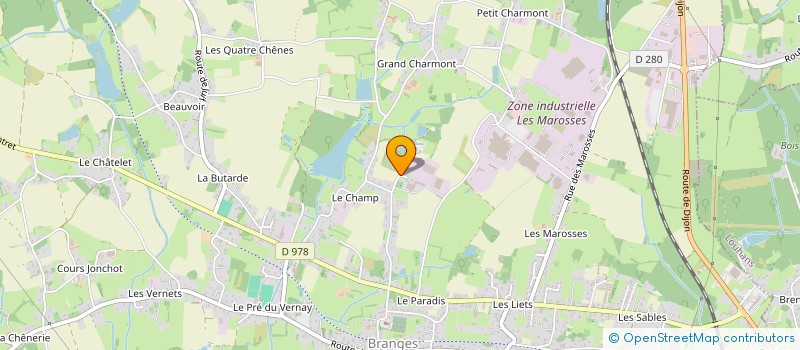 localisation de l'entreprise L'ECHAPPEE SOLIDAIRE à BRANGES