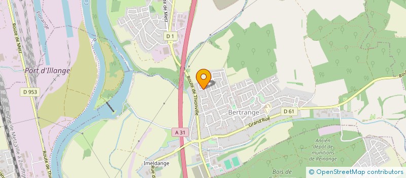 localisation de l'entreprise L'ECHAPPEE SPORTIVE  BERTRANGE