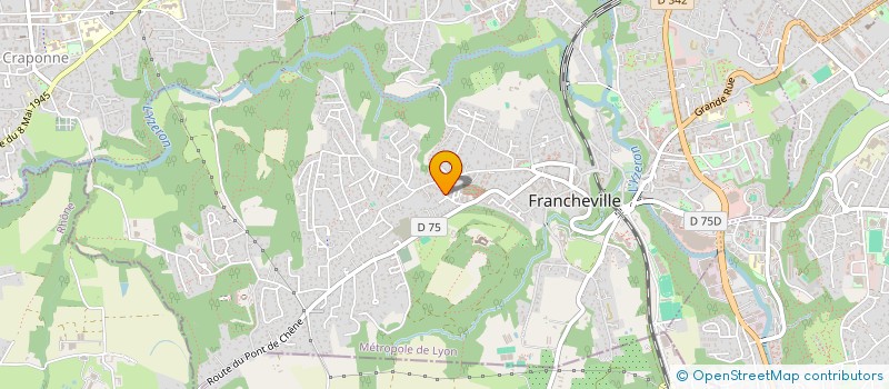 localisation de l'entreprise L'ECHAPPEE VIN  FRANCHEVILLE