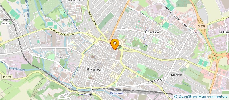 localisation de l'entreprise L'ECHAPPEE ZEN  BEAUVAIS