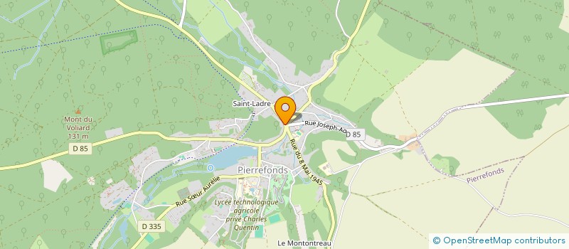 localisation de l'entreprise L'ECHAUGUETTE  PIERREFONDS