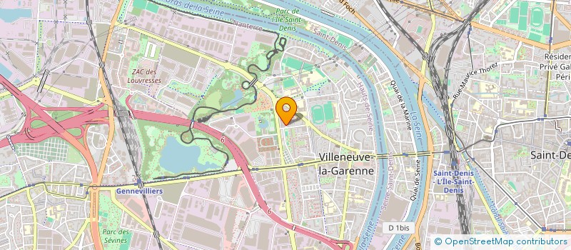 localisation de l'entreprise L ECHELIER à VILLENEUVE-LA-GARENNE