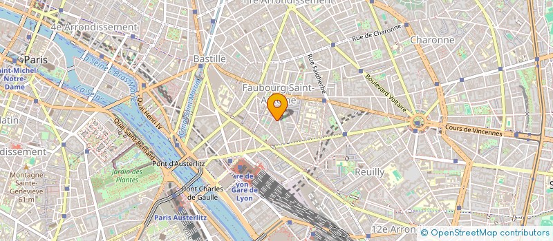 localisation de l'entreprise L'ECHEVELUE  PARIS