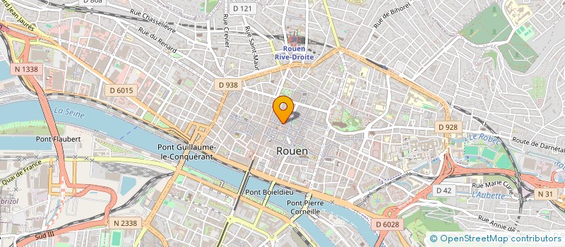 localisation de l'entreprise L'ECHIQUIER à ROUEN