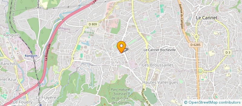 localisation de l'entreprise L ECHIQUIER CANNETAN à LE CANNET