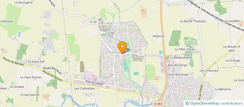 localisation de l'entreprise L ECHIQUIER DOMLOUPEEN  DOMLOUP