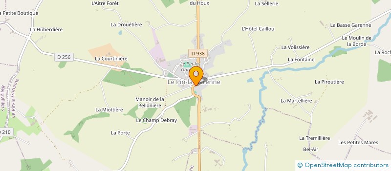 localisation de l'entreprise L'ECHIQUIER DU PERCHE à LE PIN-LA-GARENNE