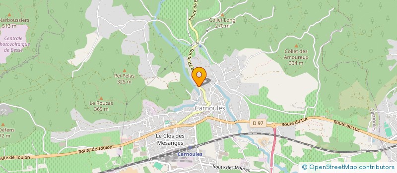 localisation de l'entreprise L'ECHIQUIER POUR TOUS à CARNOULES