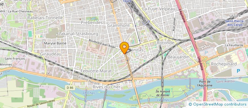 localisation de l'entreprise L'ECHIQUIER TOURANGEAU à TOURS