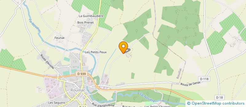 localisation de l'entreprise L'ECHO à ROUILLAC