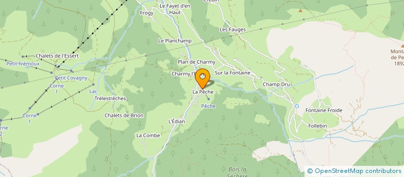 localisation de l'entreprise L'ECHO DE LA DRANSE  ABONDANCE