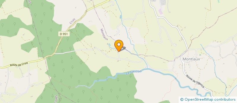 localisation de l'entreprise L'ECHO DE SAINT SATURNIN  MONTLAUX