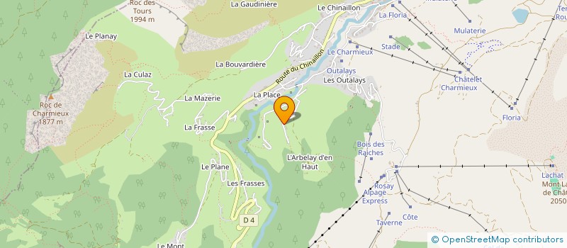 localisation de l'entreprise L ECHO DES ALPAGES à LE GRAND-BORNAND