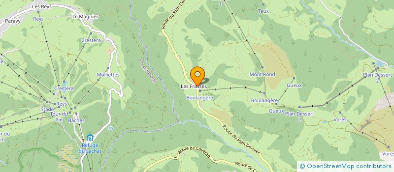 localisation de l'entreprise L'ECHO DES ALPAGES  NOTRE-DAME-DE-BELLECOMBE