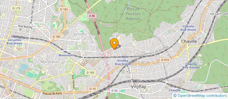 localisation de l'entreprise L'ECHO DES BOIS  VIROFLAY