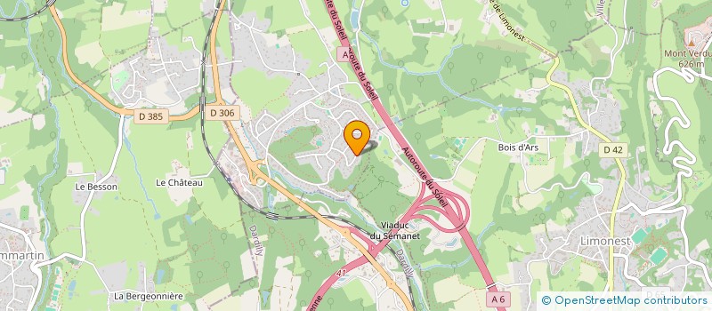 localisation de l'entreprise L'ECHO DES CIMES  LISSIEU