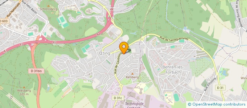 localisation de l'entreprise L'ECHO DES COUCOUS  TING