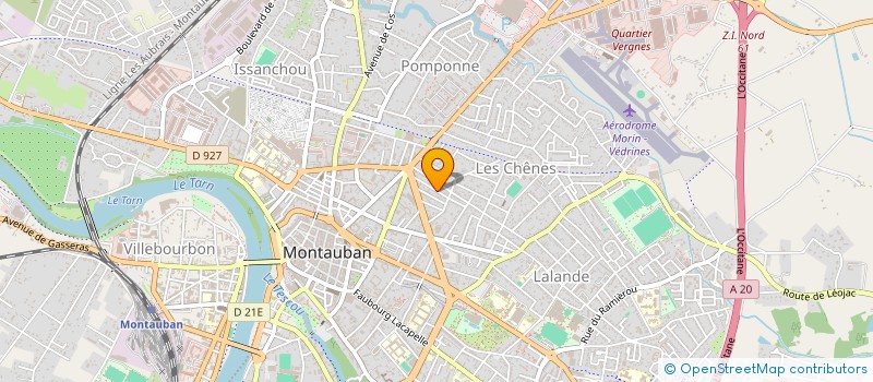 localisation de l'entreprise L'ECHO DES JARDINS  MONTAUBAN