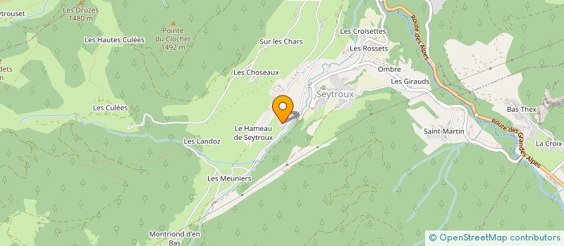 localisation de l'entreprise L'ECHO DES MONTAGNES à SEYTROUX