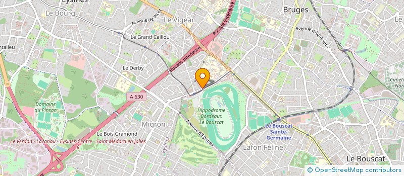 localisation de l'entreprise L'ECHO DES ONDES  EYSINES