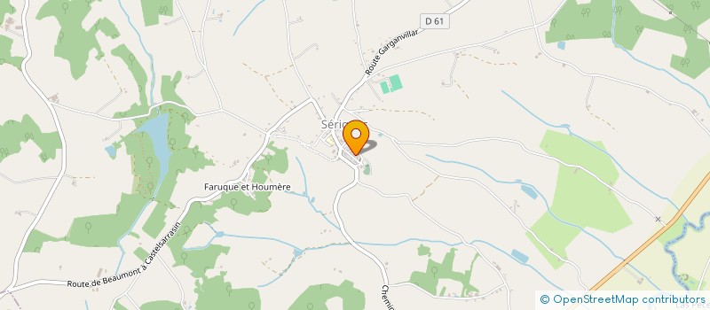 localisation de l'entreprise L'ECHO DES REMPARTS  LARRAZET