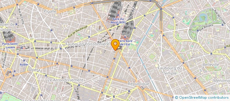 localisation de l'entreprise L'ECHO DES SONNEURS  PARIS