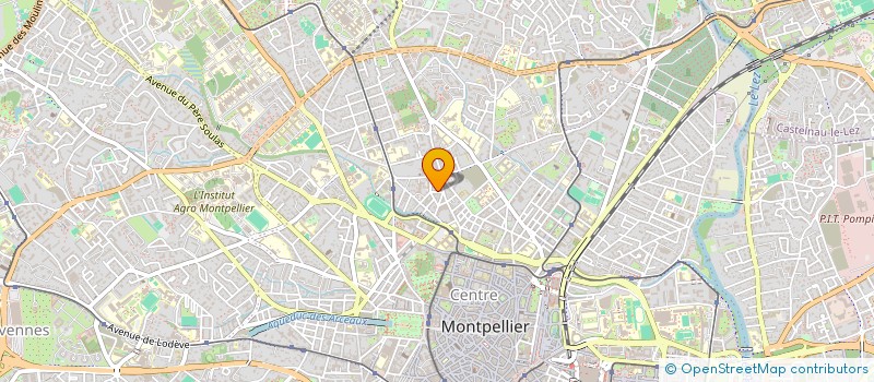 localisation de l'entreprise L ECHO DU COQUILLAGE à MONTPELLIER