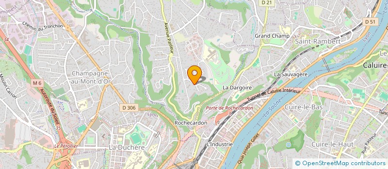 localisation de l'entreprise L'ECHO DU FLEUVE  SAINT-DIDIER-AU-MONT-D'OR