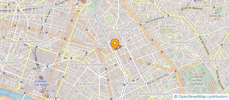 localisation de l'entreprise L'ECHO DU FRANCAIS  PARIS