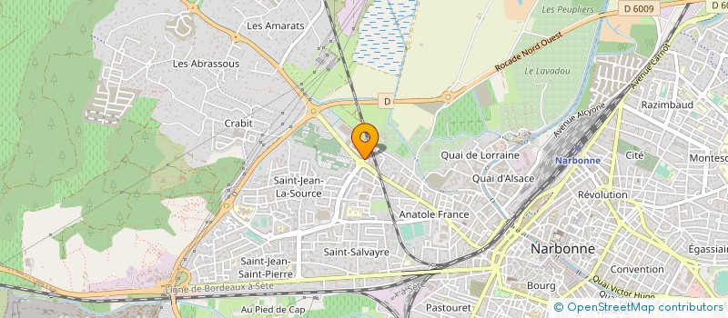 localisation de l'entreprise L ECHO DU LANGUEDOC à NARBONNE