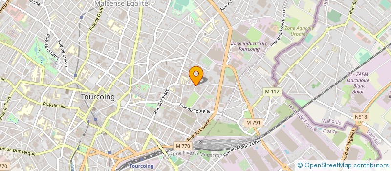 localisation de l'entreprise L'ECHOPPE à TOURCOING