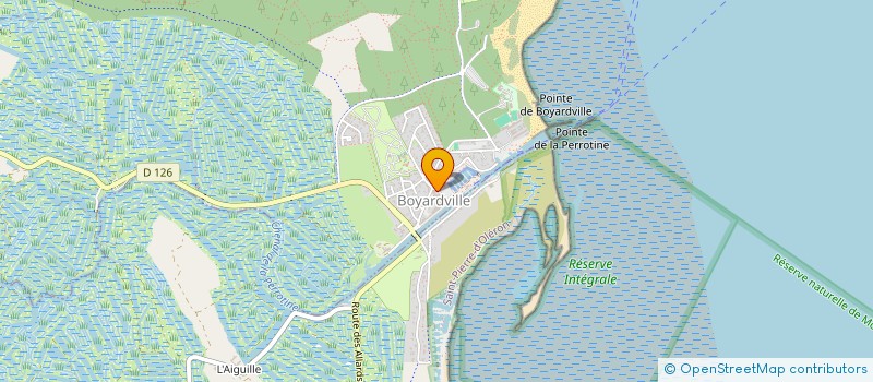 localisation de l'entreprise L'ECHOPPE  SAINT-GEORGES-D'OLERON