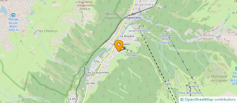 localisation de l'entreprise L'ECHOPPE à CHAMONIX-MONT-BLANC