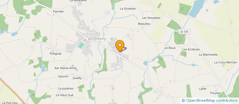 localisation de l'entreprise L'ECHOPPE CANINE à PLESSE
