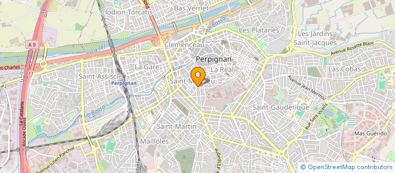 localisation de l'entreprise L'ECHOPPE D'EL PASEO à PERPIGNAN