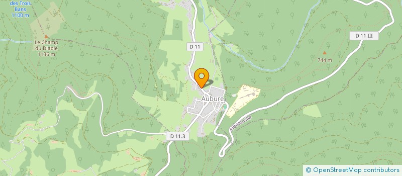 localisation de l'entreprise L'ECHOPPE D'EOWYN  AUBURE