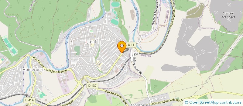 localisation de l'entreprise L ECHOPPE DE BIERE  JUF